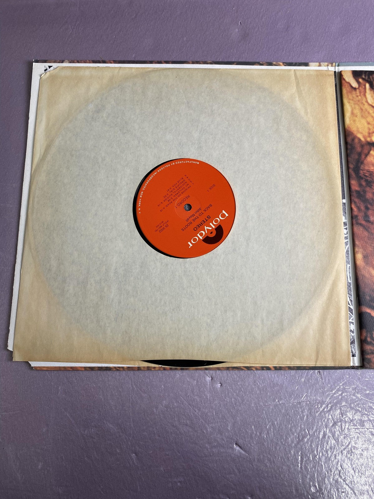 Vintage John Mayall Back To The Roots 2xLP Vinyl 1971 Polydor Blues Rock Album