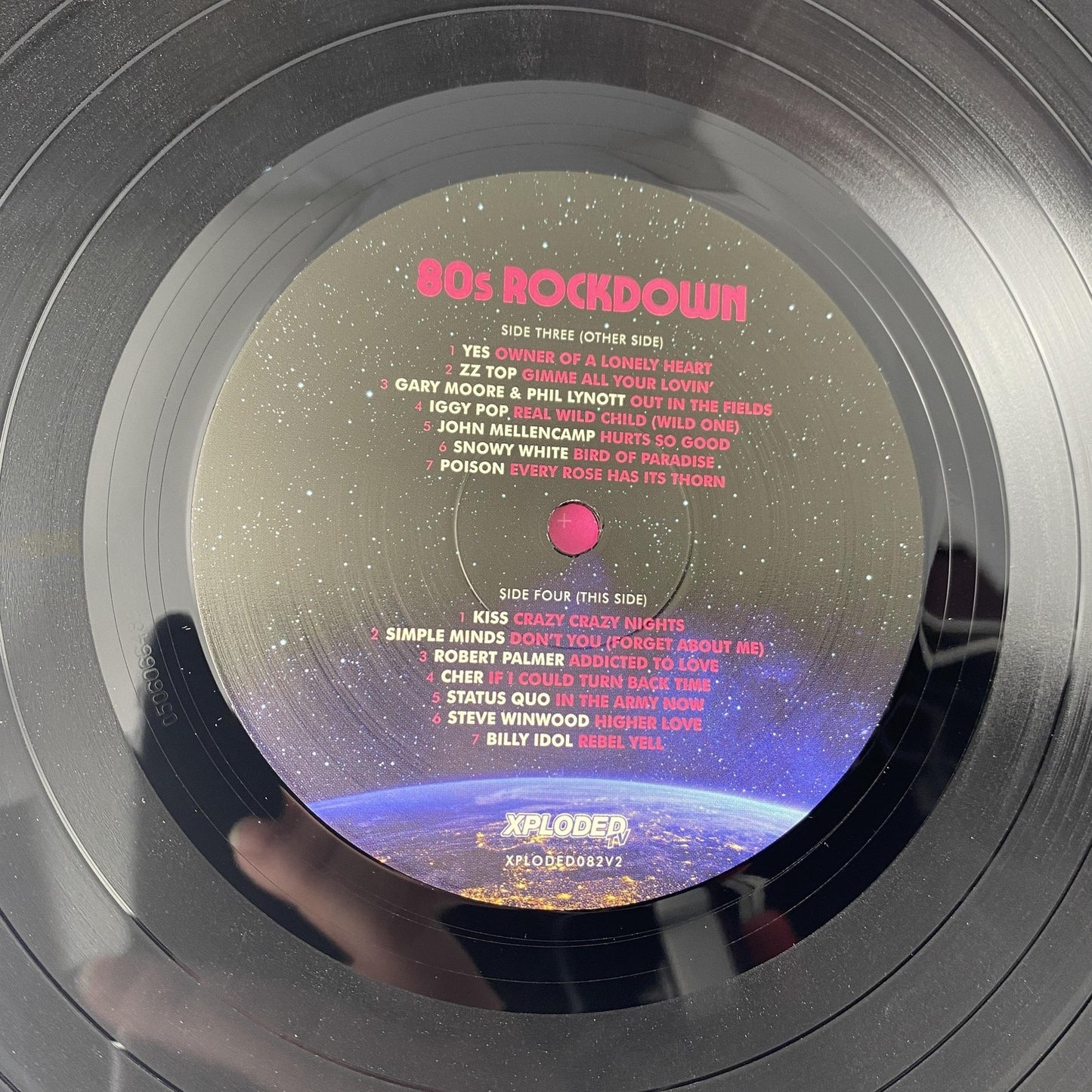 80s Rockdown 2xLP Black Vinyl 12" 33 RPM 2021 Xploded Rock Metal Album