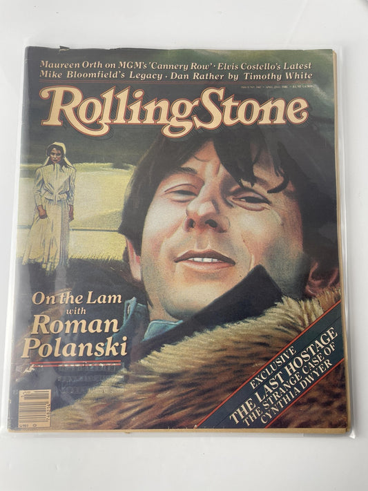Vintage Rolling Stone Magazine Issue 340 April 2 1981 Cover Story On the Lam