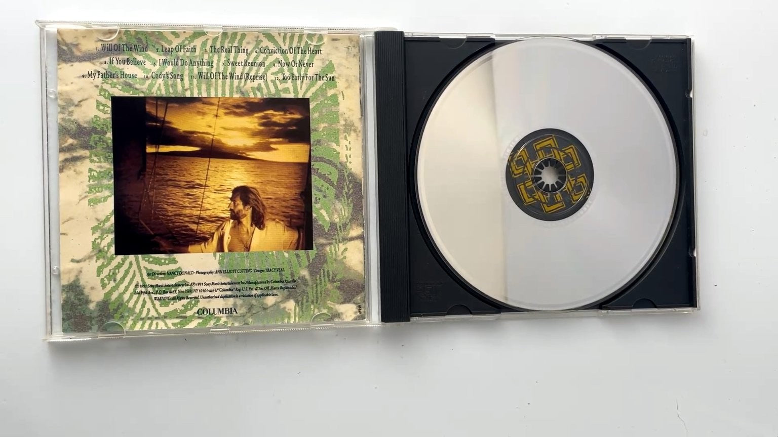 Kenny Loggins - Leap of Faith CD 1991 Columbia Pop Rock CK 46140