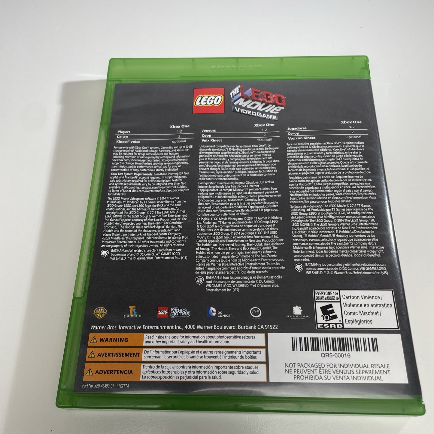 Lego Movie Video Game - Microsoft Xbox One