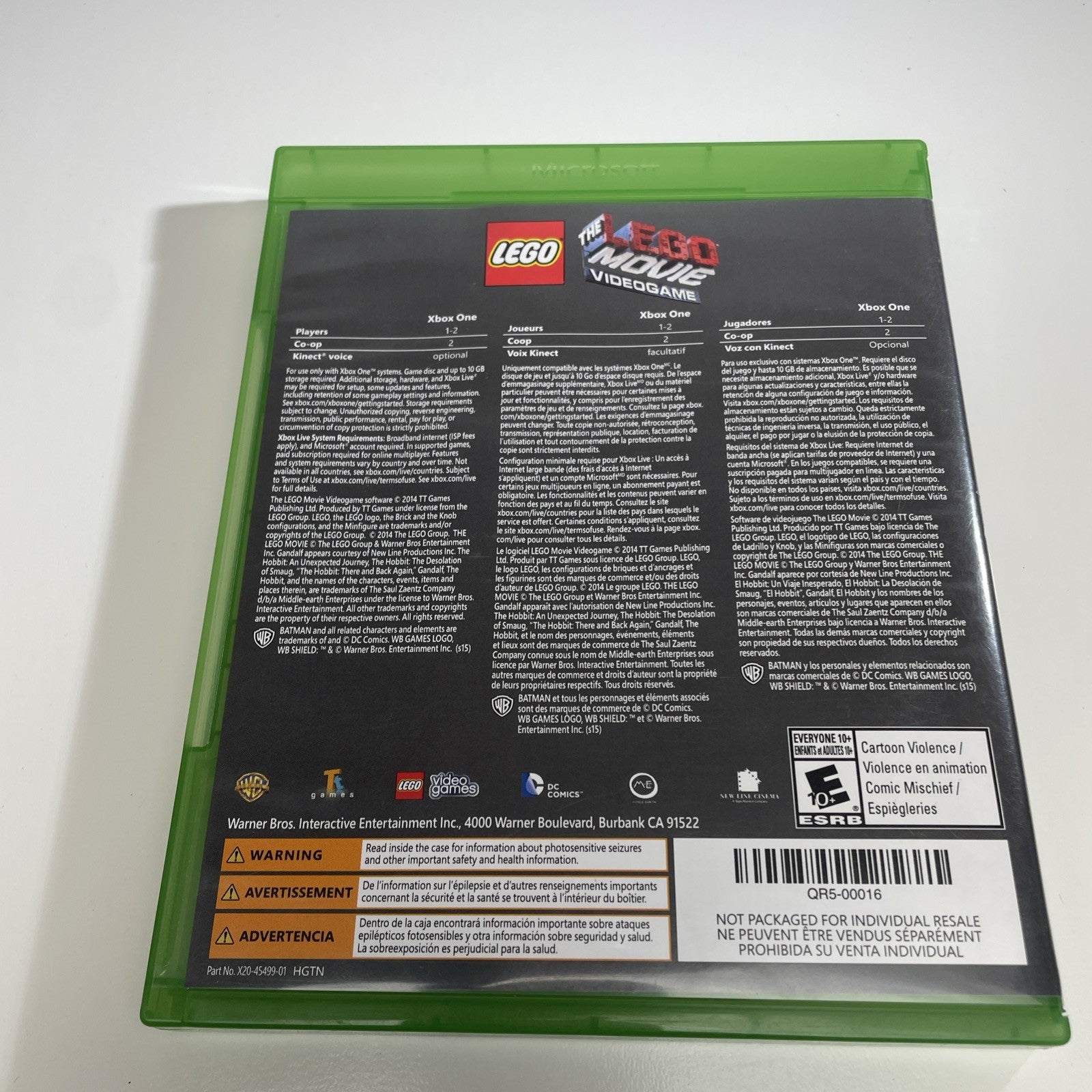 Lego Movie Video Game - Microsoft Xbox One