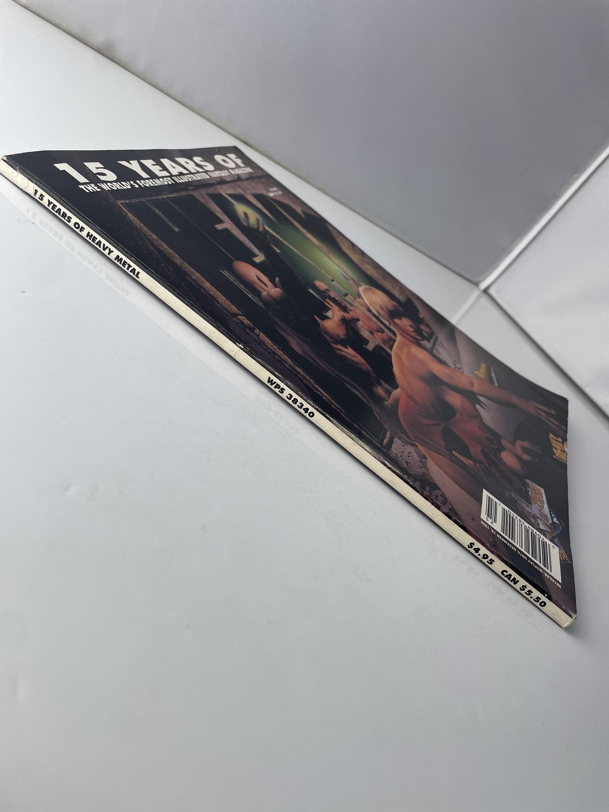 Vintage Heavy Metal Magazine December 1992 15th Anniversary Sci-Fi Fantasy Art