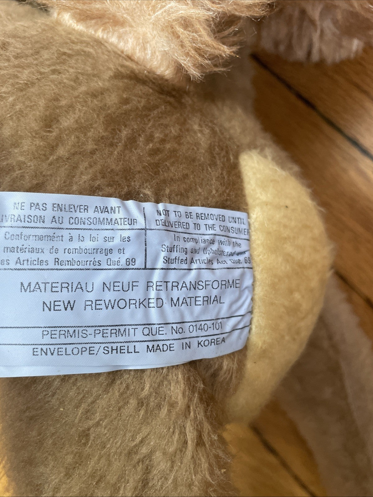 Wile E. Coyote Jumbo Vintage 40” Plush Wired Doll Warner Bros Stuffed Vtg 1971