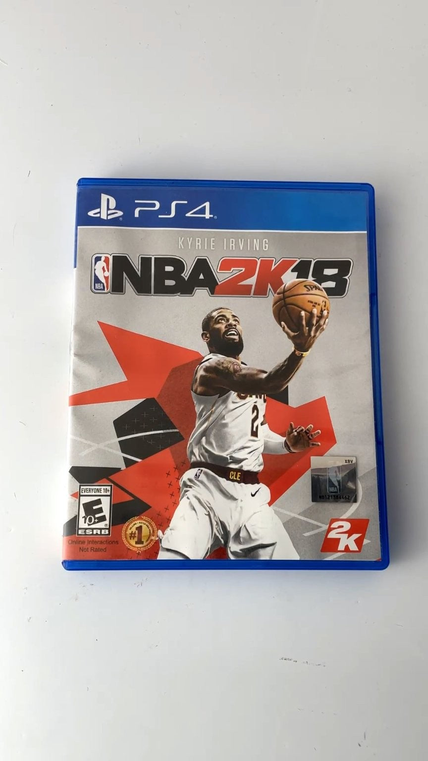 NBA 2K18 PS4 Video Game Kyrie Irving Multiplayer Sports
