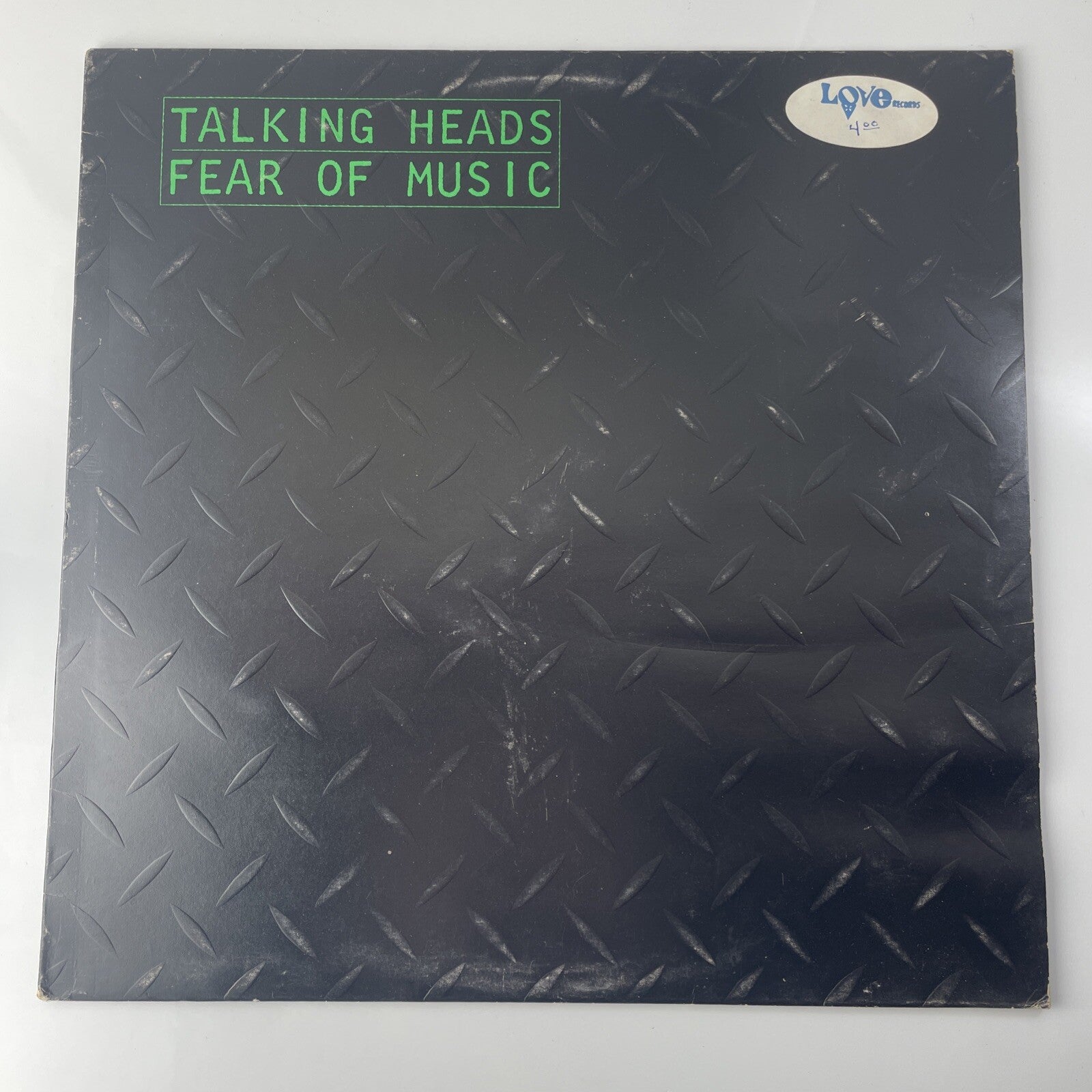 TALKING HEADS - Fear Of Music LP Vinyl 1979 Sire Records SKR 6076 Embossed Cover