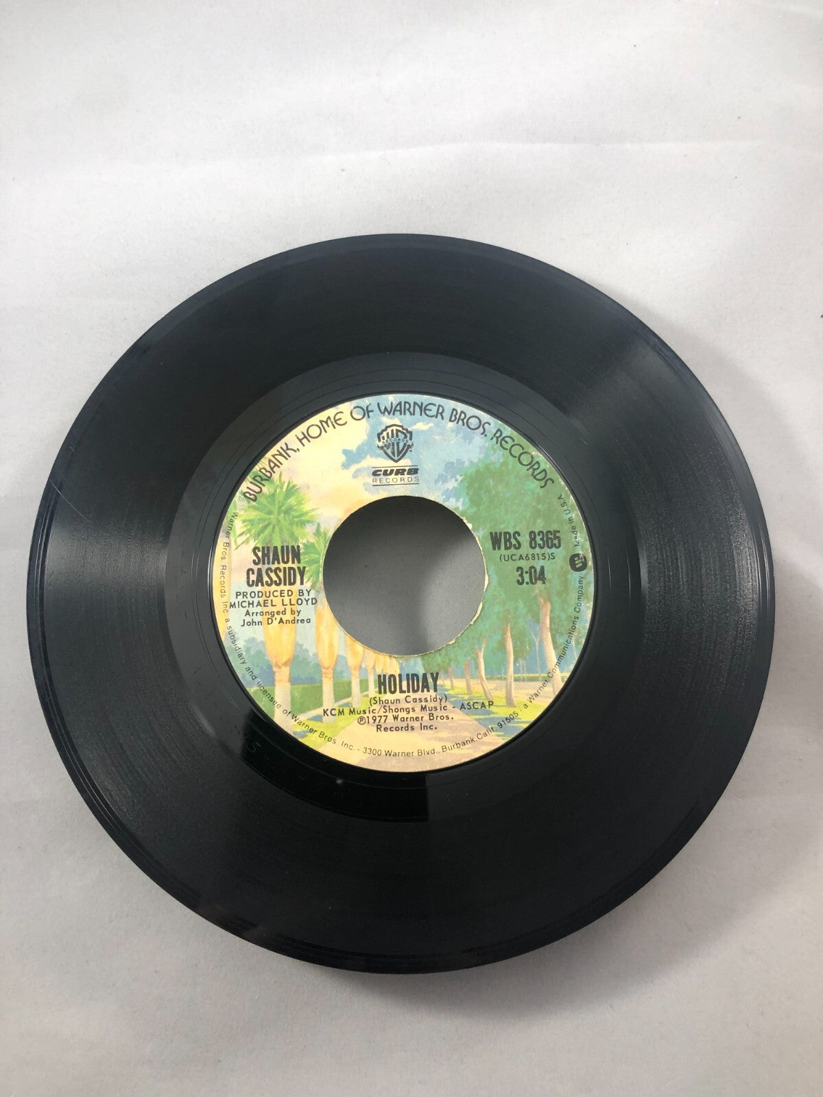 SHAUN CASSIDY 45 Da Doo Ron Ron / Holiday See pictures. VG