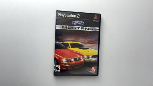 Ford Mustang The Legend Lives PlayStation 2 Video Game Multiplayer