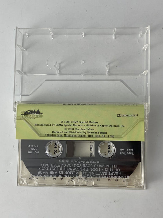 Dean Martin Golden Memories Cassette 1990 Heartland Music Crooner