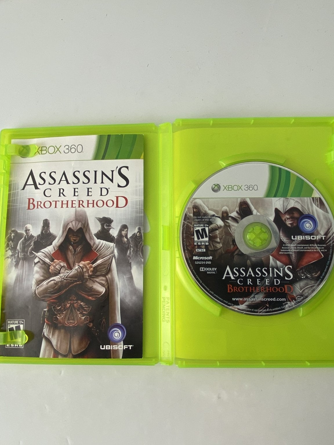 Assassin's Creed Brotherhood Xbox 360 Video Game Action Adventure Multiplayer