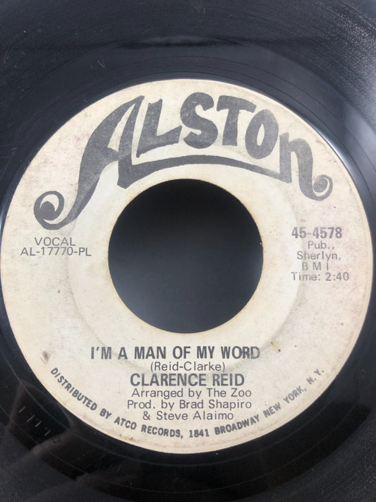 CLARENCE REID I'm Gonna Tear You A New Heart Vinyl 45 G Promo 1969 Soul
