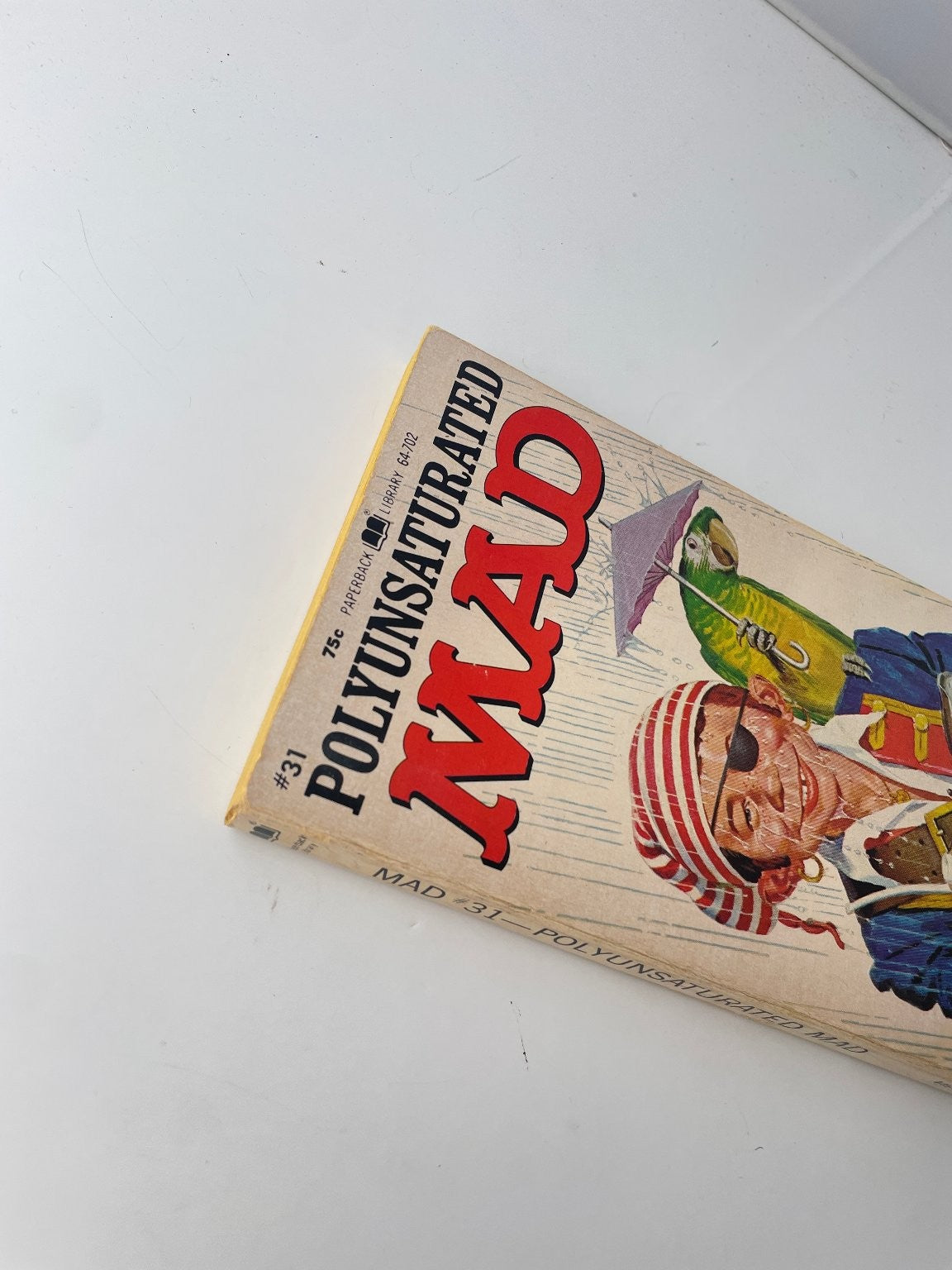 Polyunsaturated Mad William M. Gaines 1971 Warner Paperback Library
