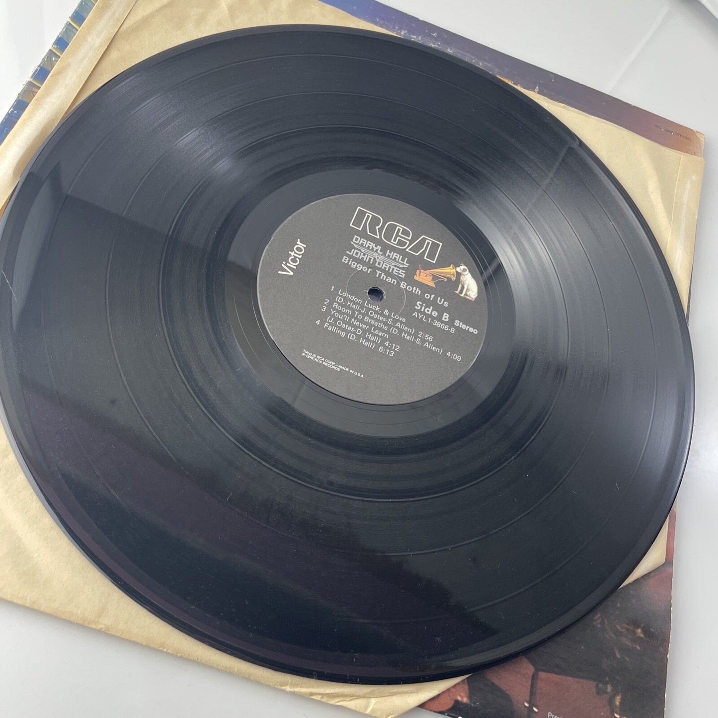 Daryl Hall & John Oates : Bigger Than Both Of Us. Vinyl, Lp. 1976. Tested 