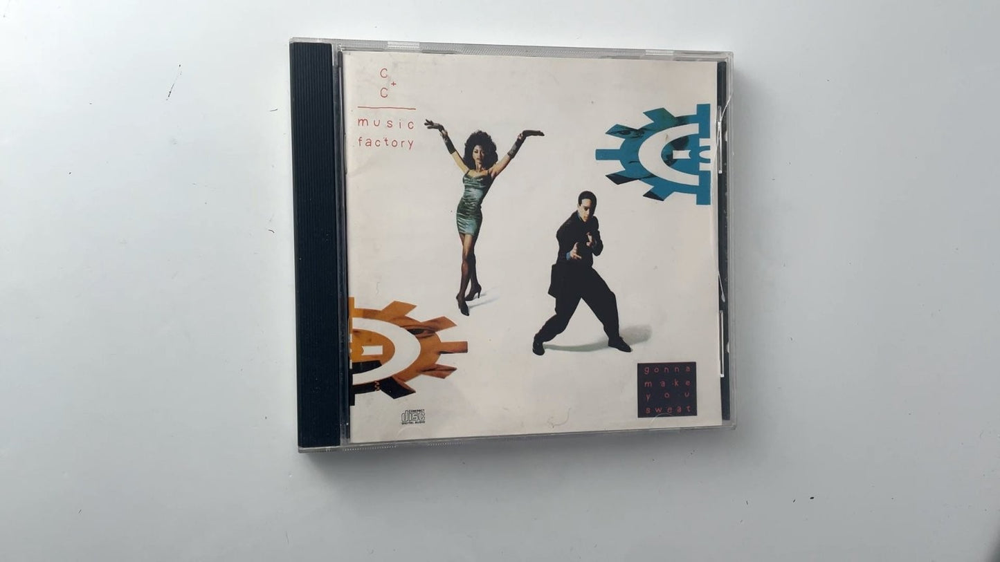 C+C Music Factory - Gonna Make You Sweat CD 1990 Dance Pop Columbia