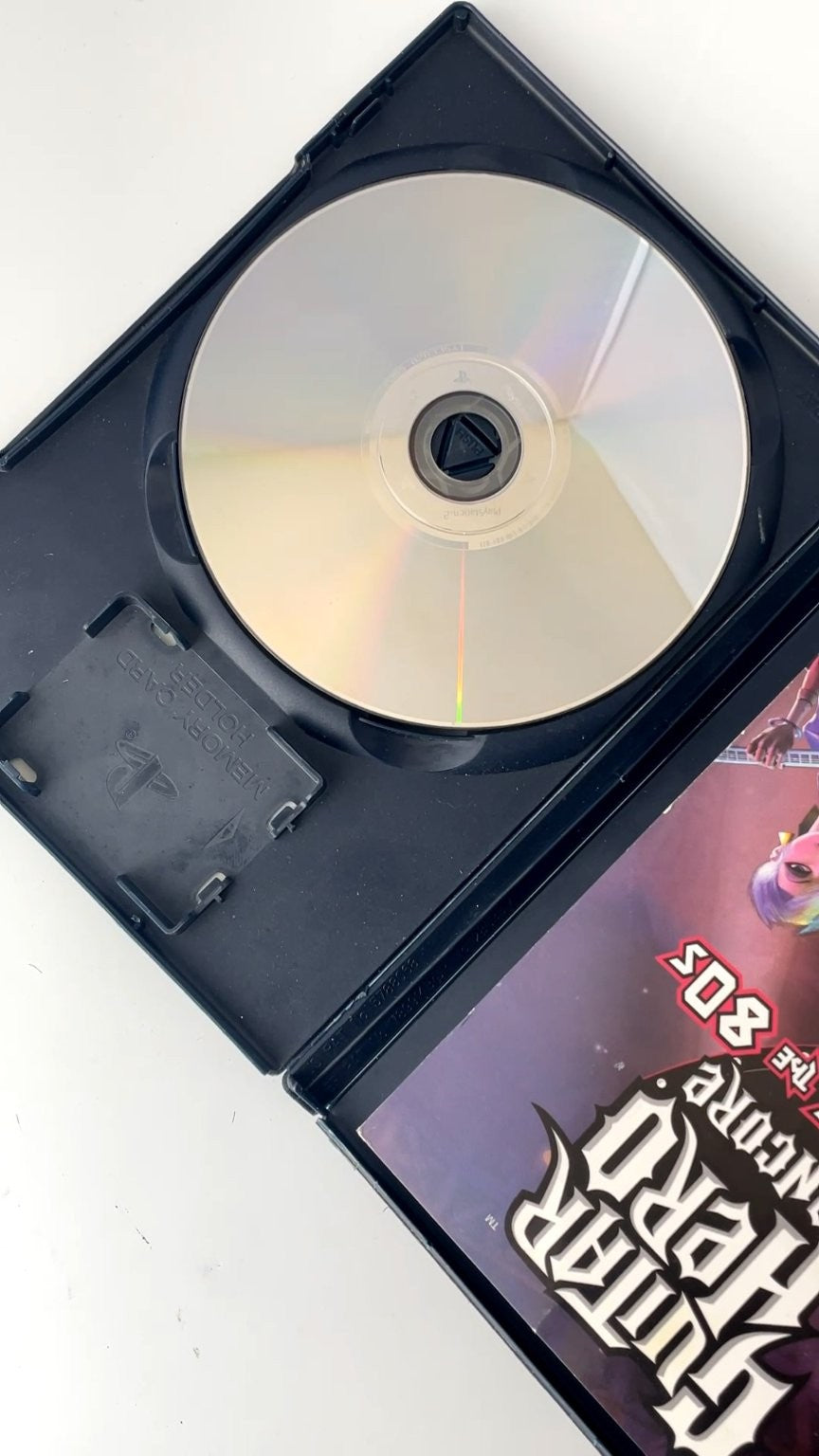 Guitar Hero Encore Rocks the 80s PlayStation 2 CIB WITH POSTER! TESTED