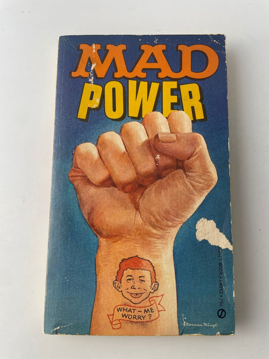 Mad Power Albert B. Feldstein 1970 Fourth Printing Humor Signet