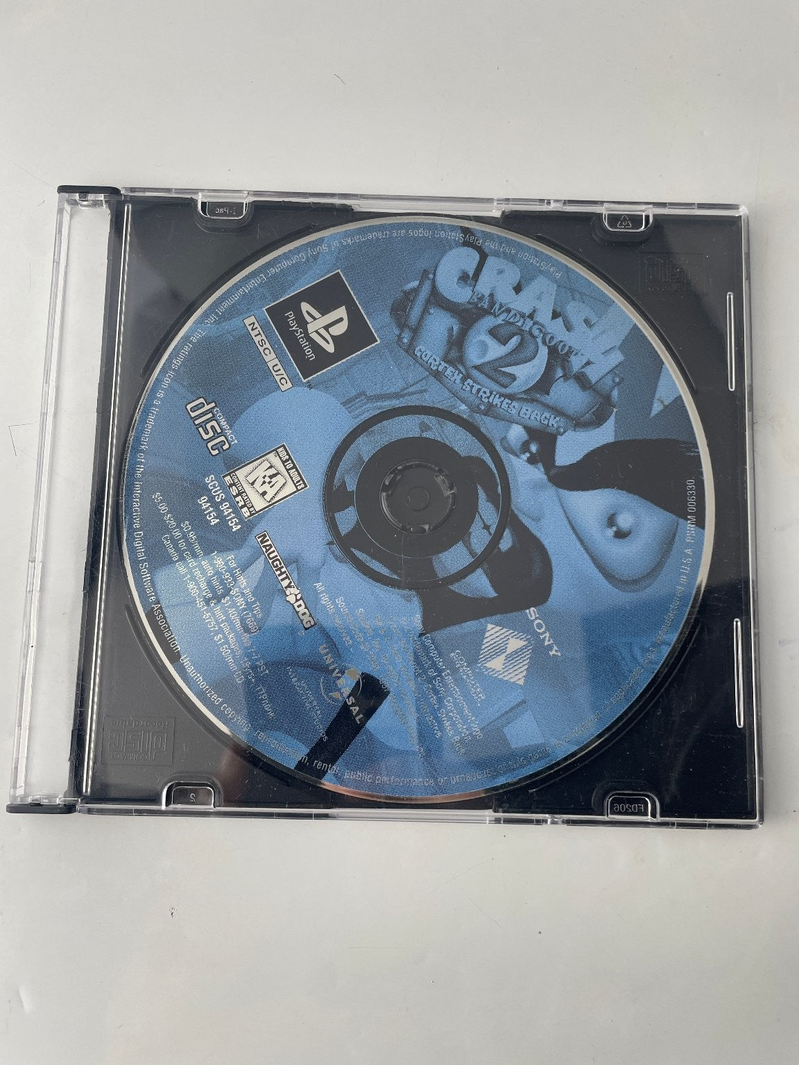 Crash Bandicoot 2: Cortex Strikes Back PlayStation 1 Video Game NTSC