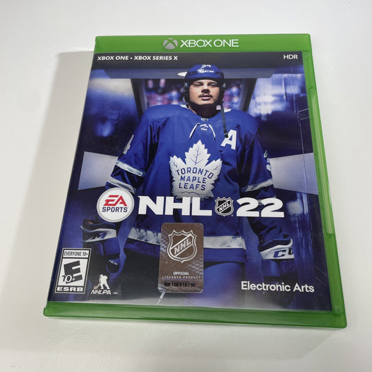 NHL 22 Microsoft Xbox One 2021 Xbox Series X Hockey Game 2022