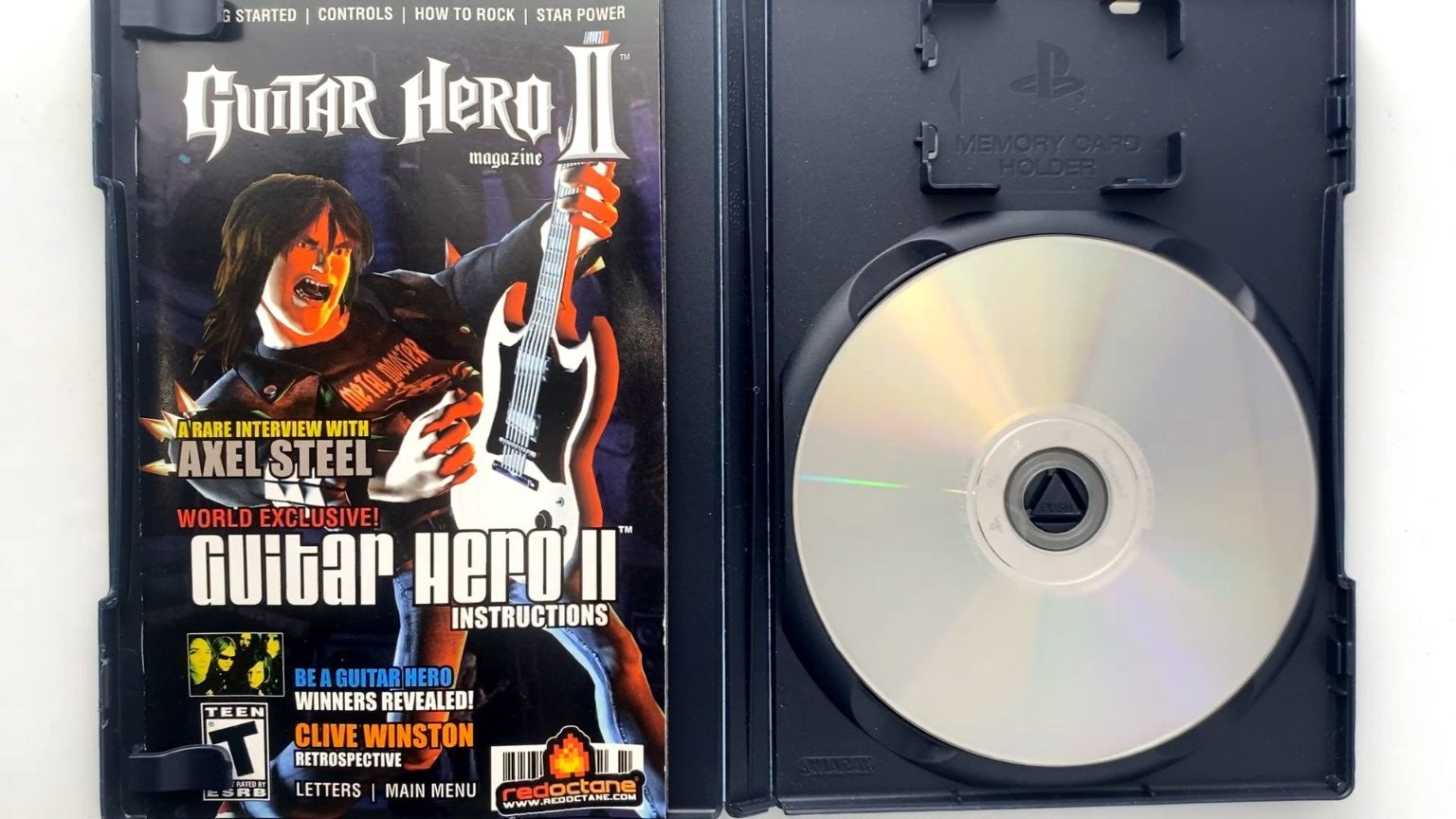 Guitar Hero II PlayStation 2 Video Game Multiplayer Rock Rhythm