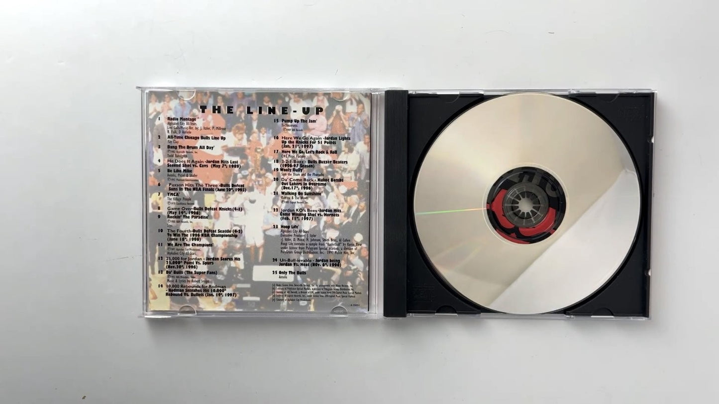 Chicago Bulls Greatest Hits Volume 2 CD 1997 NBA Hip-Hop Alphabet City