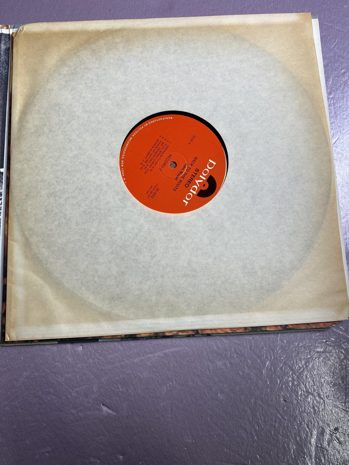 Vintage John Mayall Back To The Roots 2xLP Vinyl 1971 Polydor Blues Rock Album