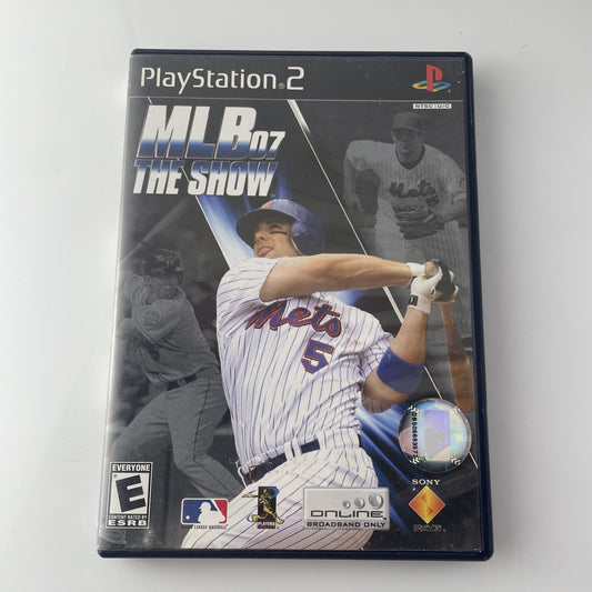 MLB 07: The Show (Sony PlayStation 2 PS2 2007) Complete w/Manual- Fast shipping