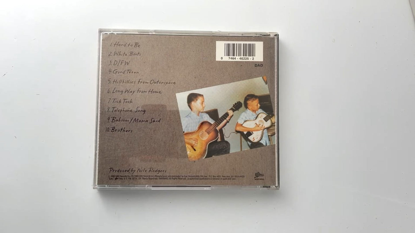 The Vaughan Brothers - Family Style CD 1990 Produced by Nile Rodgers Blues Rock