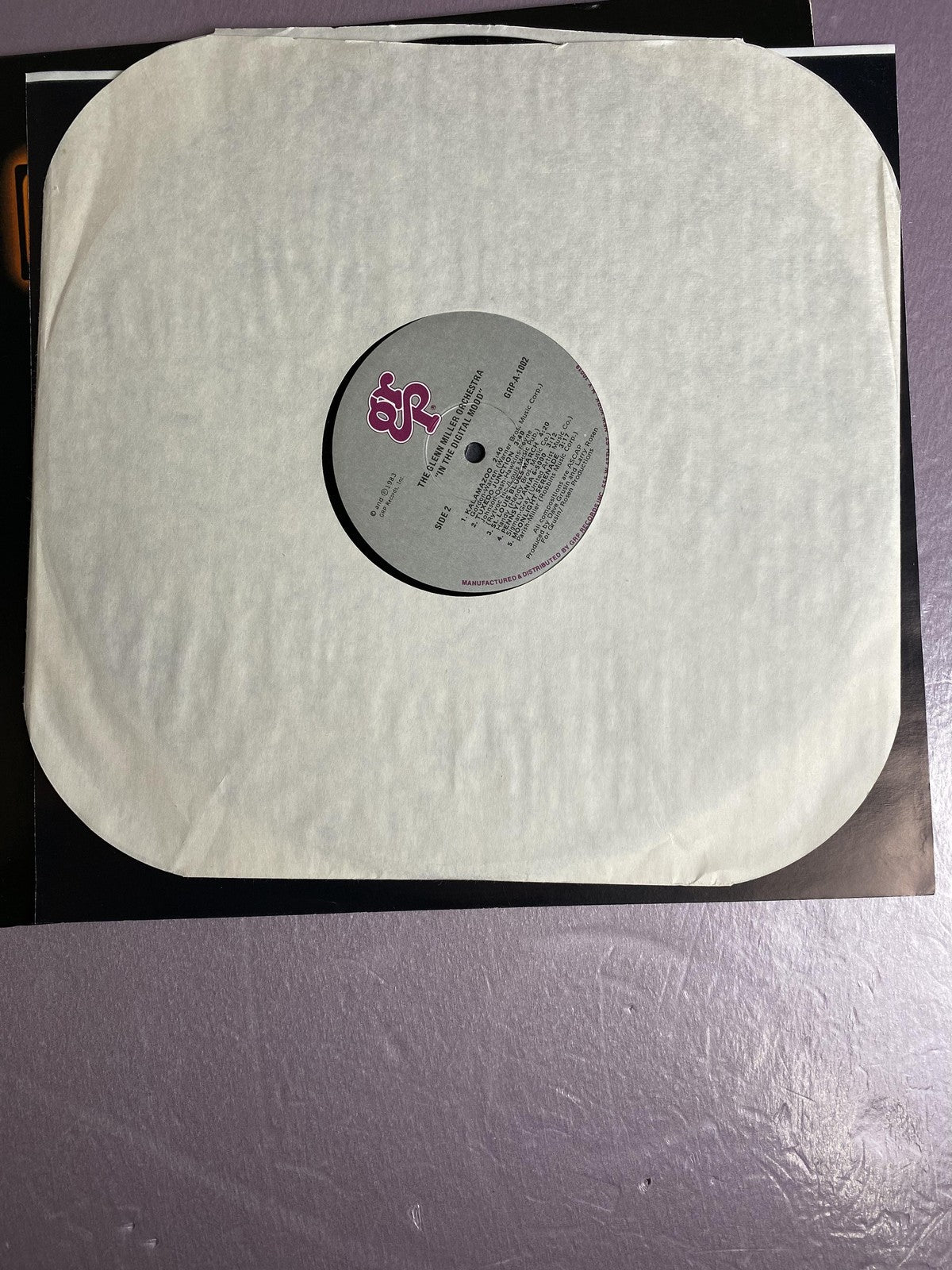 Vintage Glenn Miller Orchestra In The Digital Mood Vinyl LP 1983 GRP Big Band