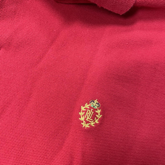 Lauren Ralph Lauren Polo Shirt Mens Large Crest Embroidered Short Sleeve Classic