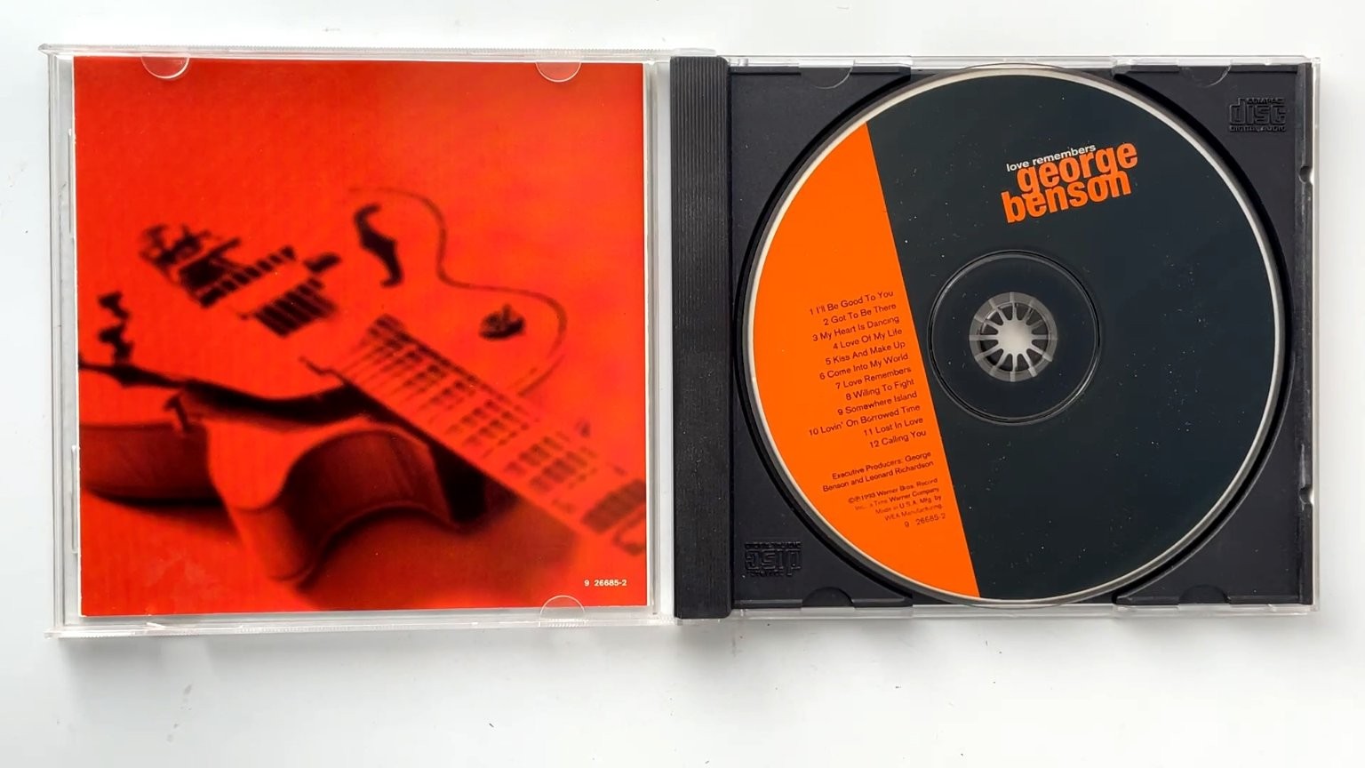 George Benson - Love Remembers CD 1993 R&B Jazz Warner Bros.