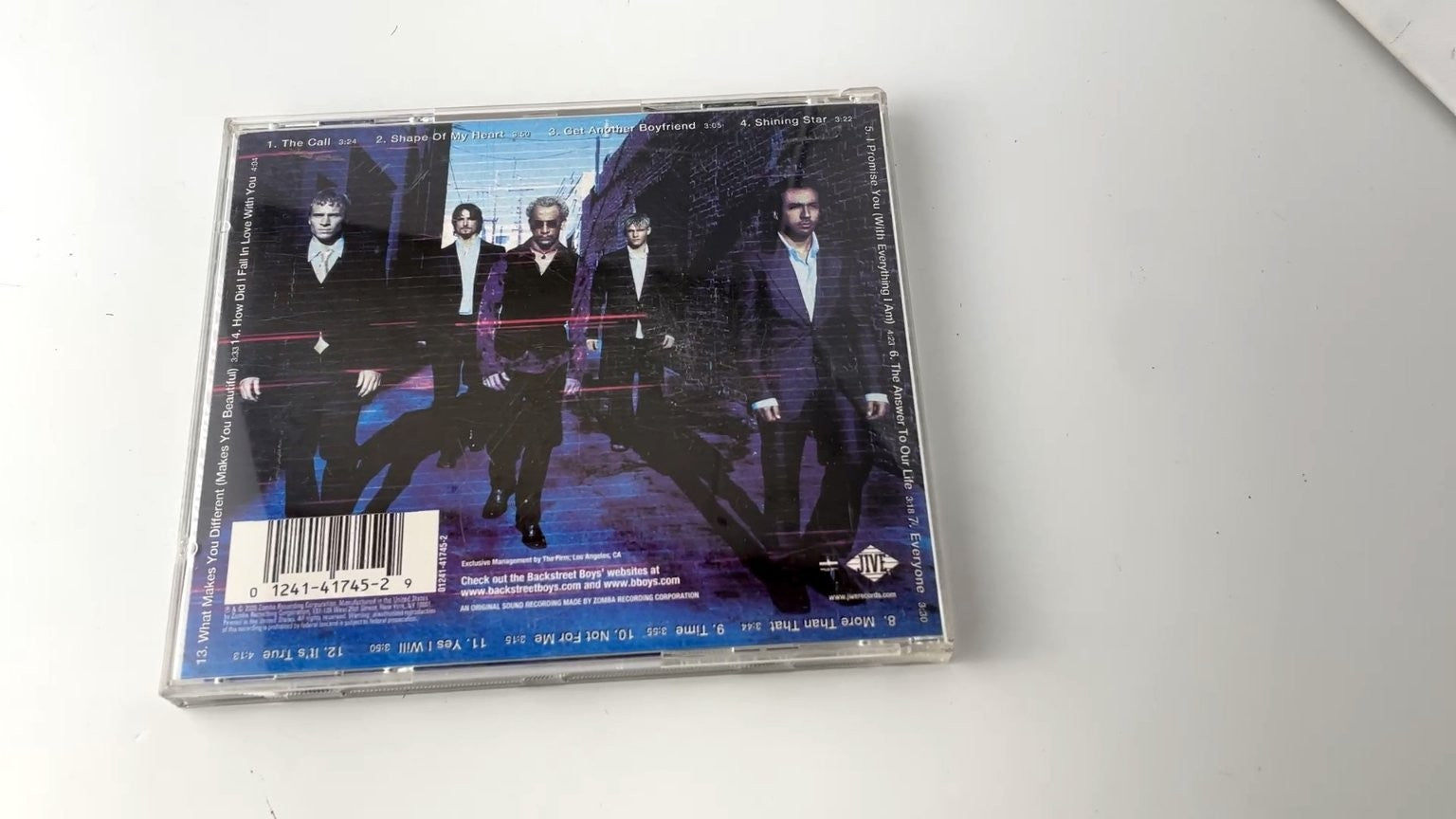 Backstreet Boys - Black & Blue CD 2000 Pop Jive Records