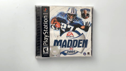 EA Sports Madden NFL 2001 PlayStation CD 2000 NTSC U/C Sports