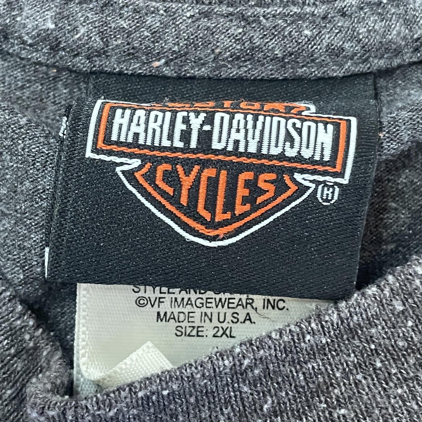 Harley-Davidson Shirt Mens 2XL Route 66 Bourbeuse Valley Eagle Motorcycle USA