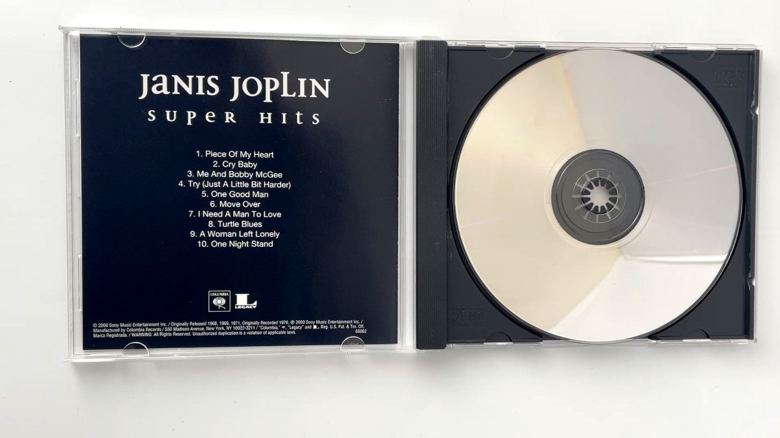 Janis Joplin - Super Hits CD 2000 Rock Columbia Legacy
