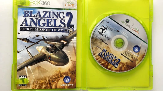 Blazing Angels 2 Secret Missions of WWII Xbox 360 Video Game Multiplayer