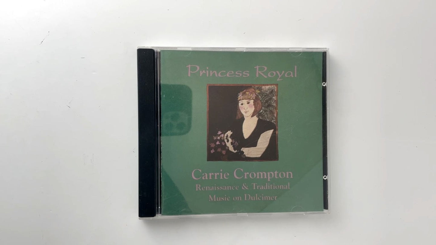 Carrie Crompton - Princess Royal CD 1990 Renaissance Traditional EarthBeat