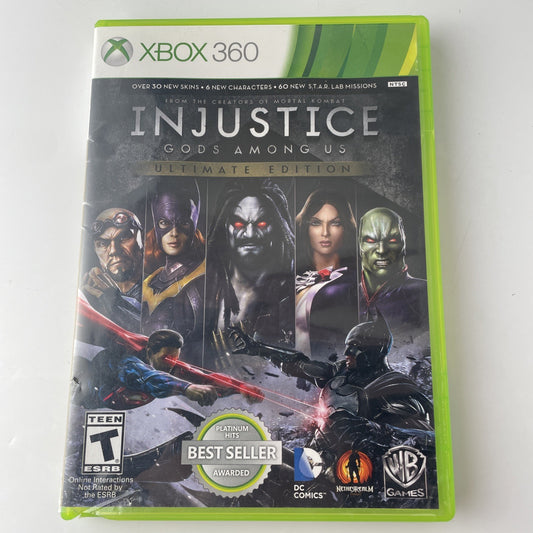Injustice: Gods Among Us - Ultimate Edition (Microsoft Xbox 360, 2013)Tested