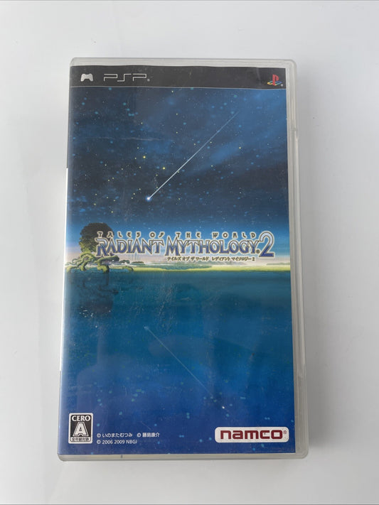 Tales of the World Radiant Mythology 2 Playstation PSP Japan import US Seller