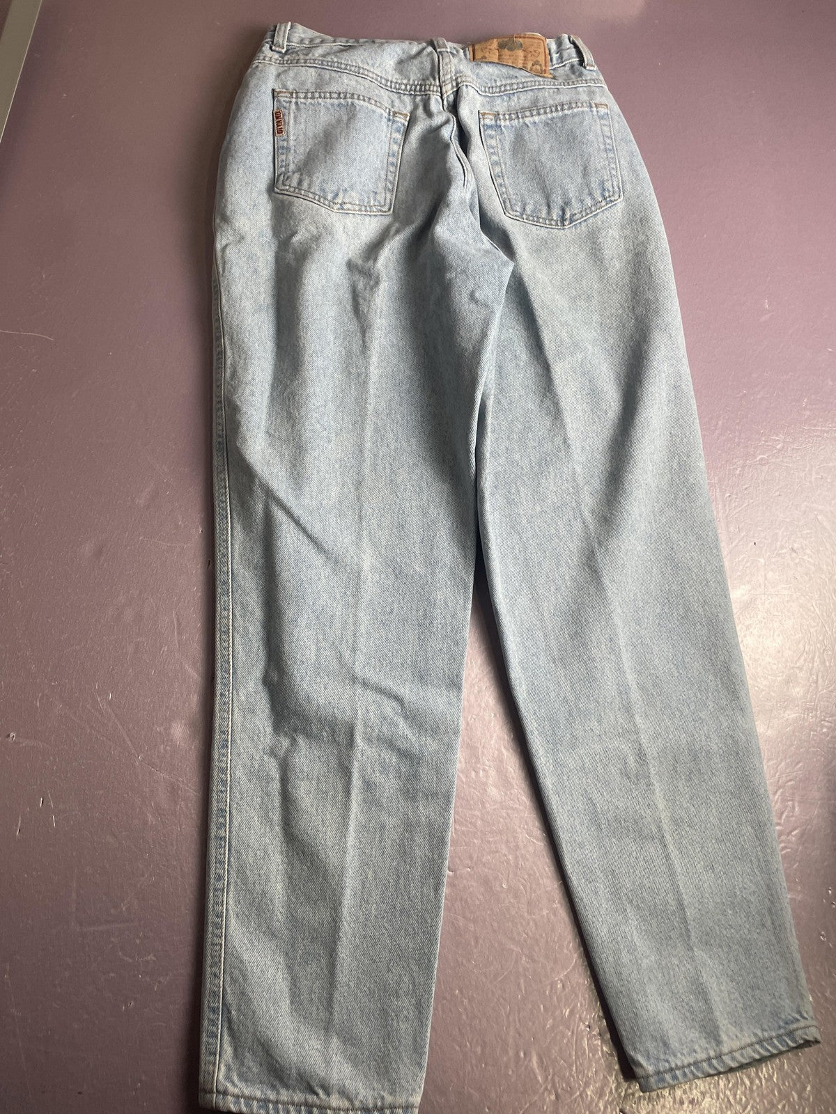 Vintage Gitano Jeans Womens 10 Blue Light Wash High Rise Mom Relaxed Denim 90s