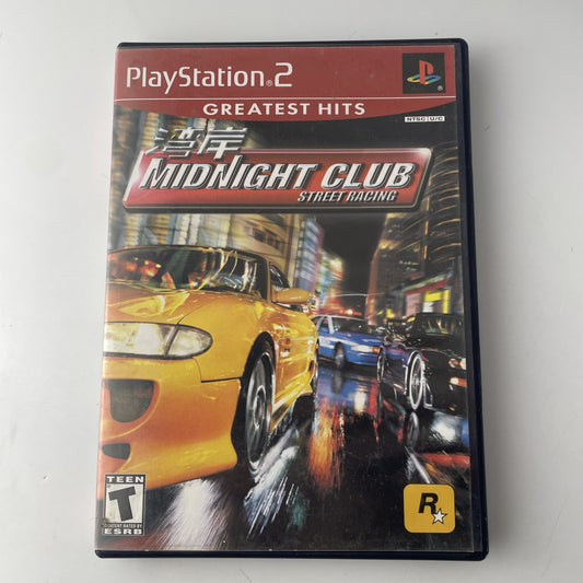 Midnight Club Street Racing (Greatest Hits) - Complete CIB PlayStation 2 PS2