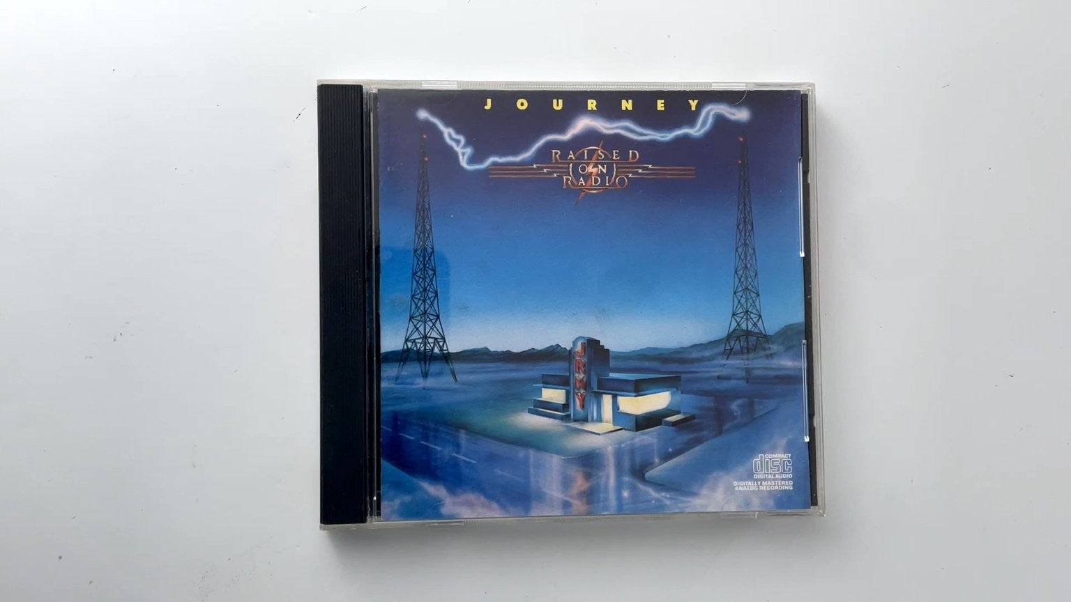 Journey - Raised on Radio CD 1986 Rock Columbia Label Classic Hits