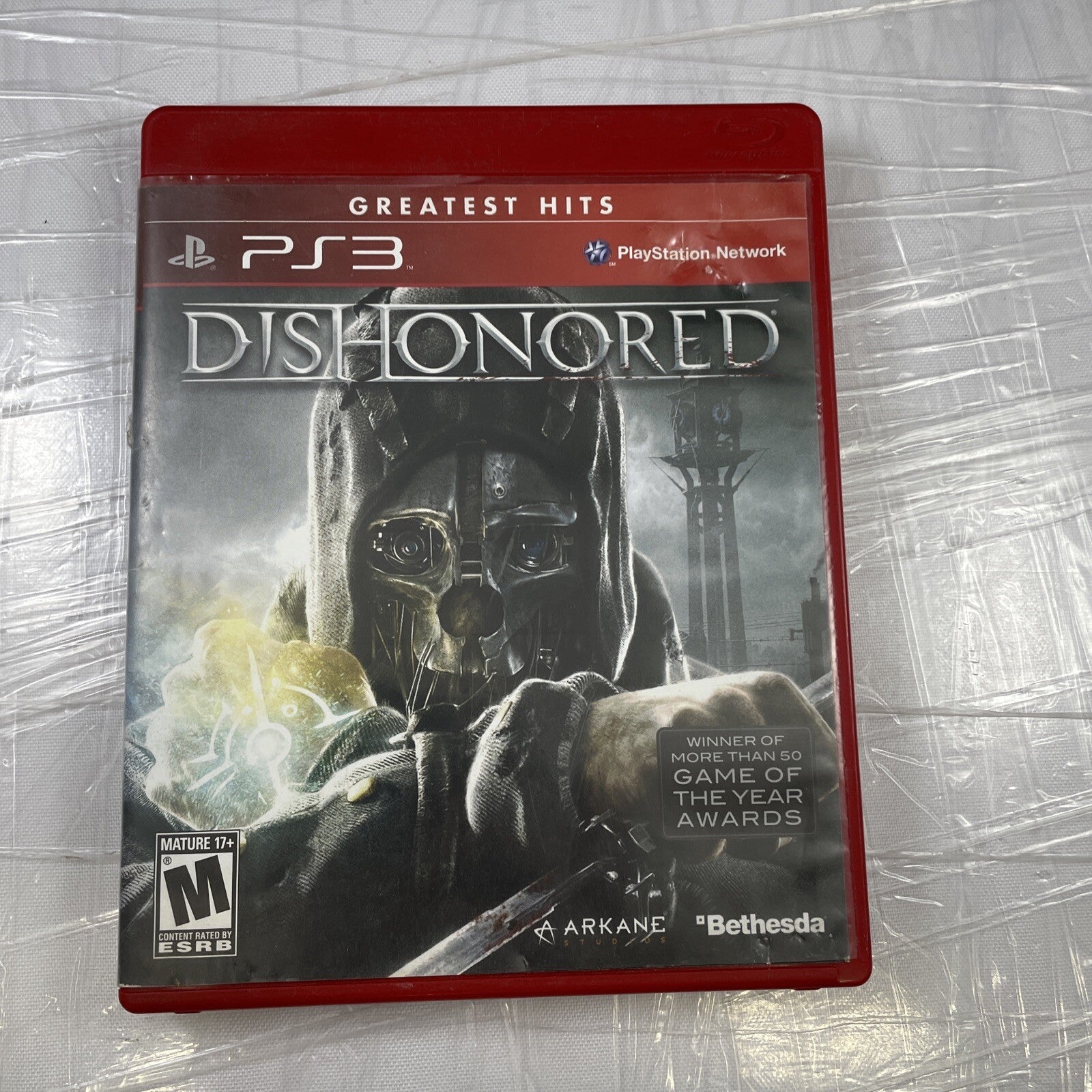 Dishonored (Sony PlayStation 3, 2012) PS3 GAME  Tested Very Good Disc