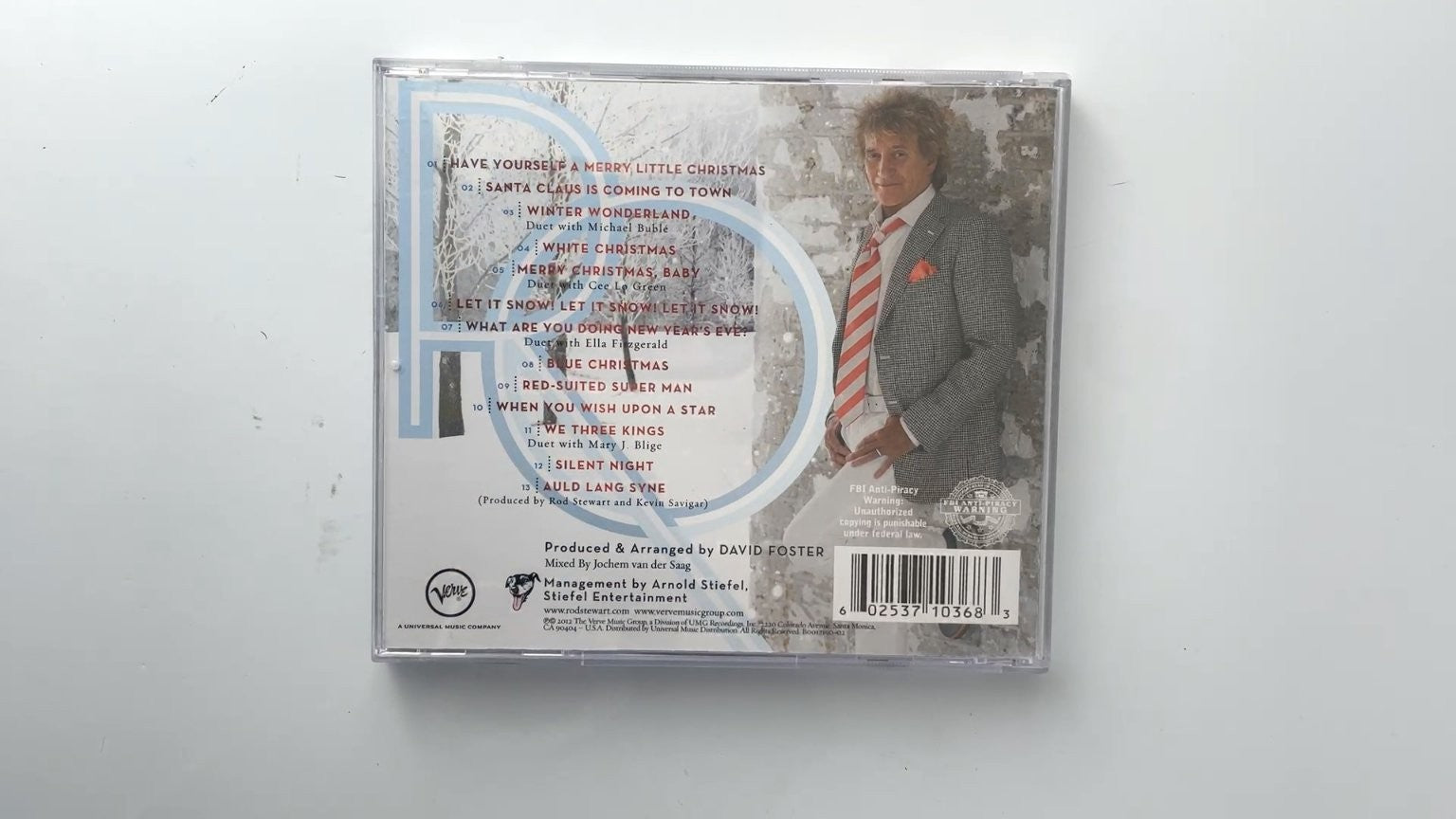Rod Stewart - Merry Christmas Baby CD 2012 Verve Holiday Jazz