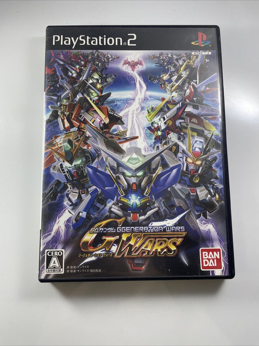 SD Gundam G Generation Wars (Sony PlayStation 2) Japan Exclusive USA Seller