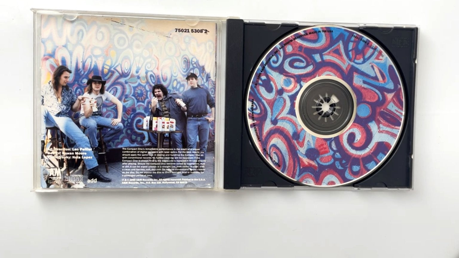 Blues Traveler - Blues Traveler CD 1990 Debut Rock A&M Records