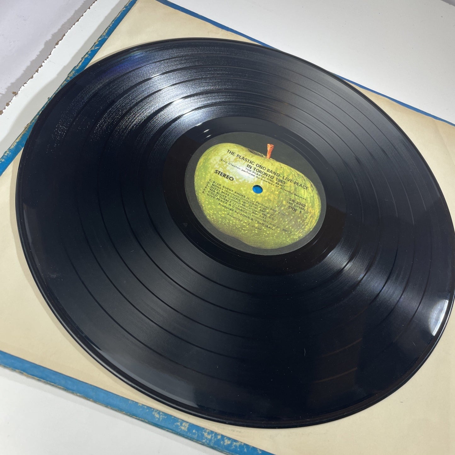 [LP] The Plastic Ono Band – Live Peace In Toronto 1969  VG+ JOHN LENNON