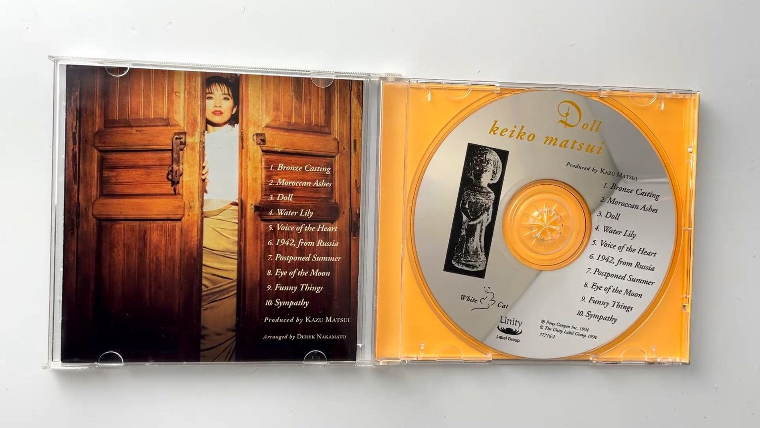 Keiko Matsui - Doll CD 1994 Jazz New Age White Cat/Unity Label