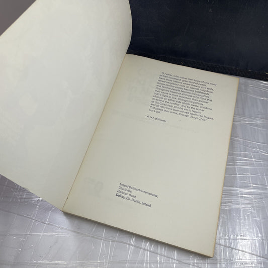 Rare History Book Conflict And Christianity In Northern Ireland Paperback 1970s