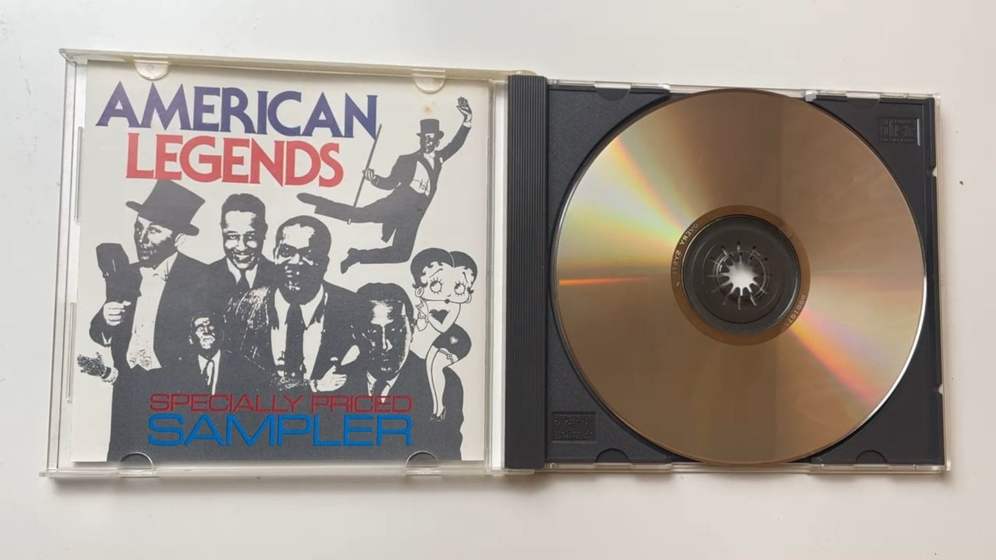 American Legends Sampler CD 1989 Jazz Vocal Pro Arte Digital