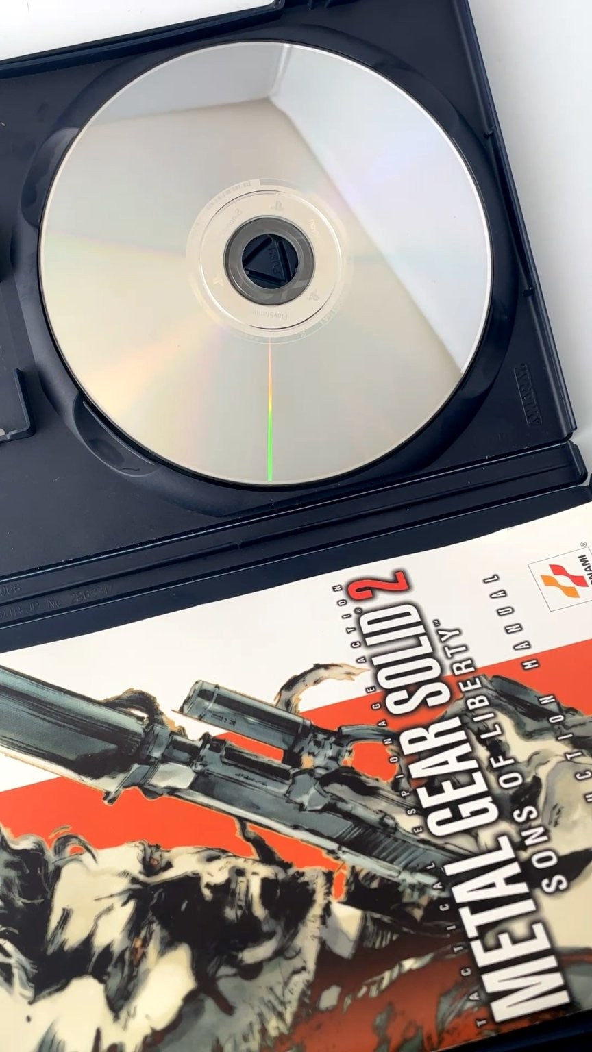Metal Gear Solid 2 Sons of Liberty PlayStation 2 Video Game
